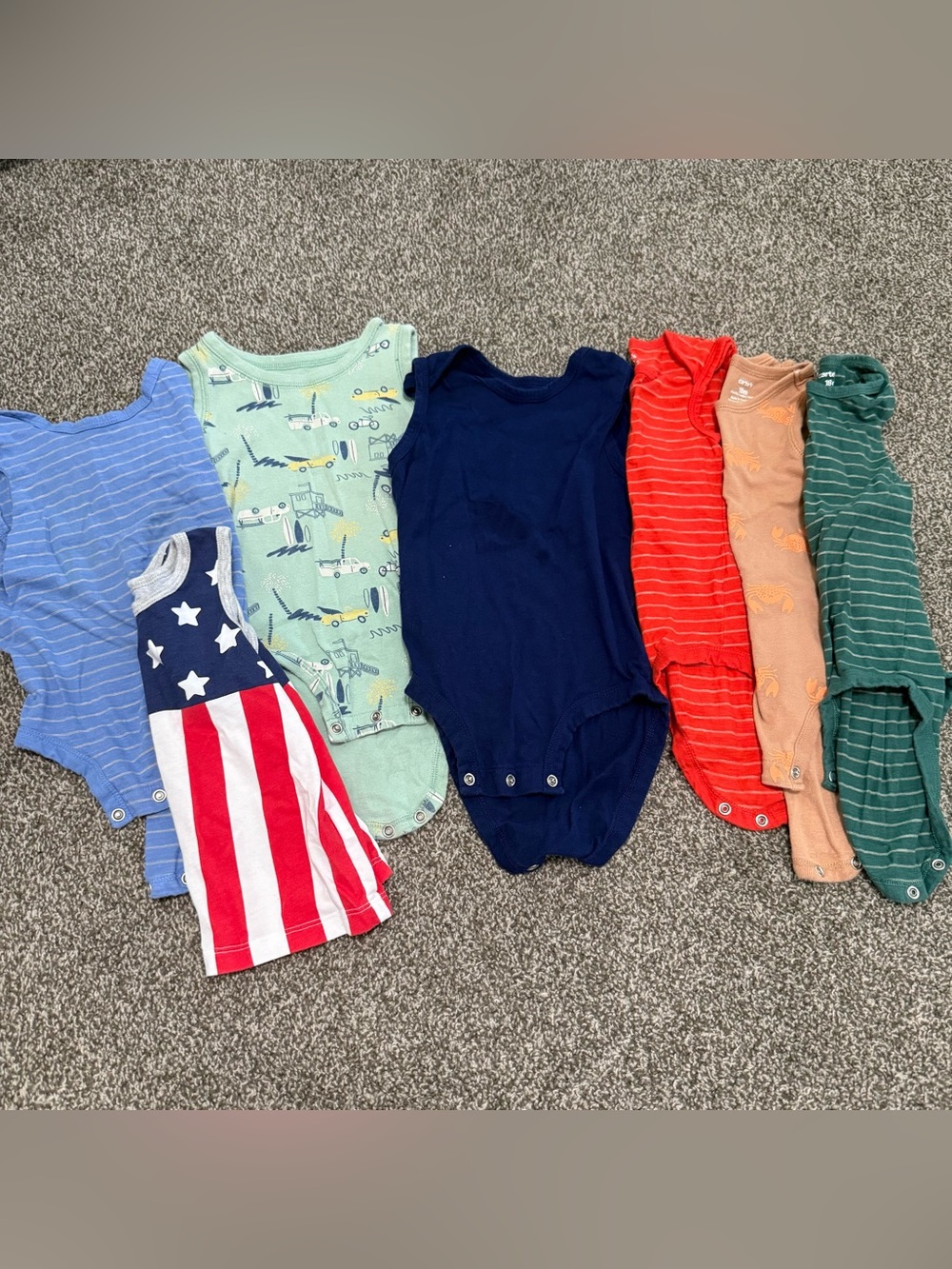 Baby Boys Bundle Lot of Clothes Tank Tops Size 18 months